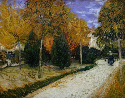 Pad in het park van Arles, 1888 door Vincent van Gogh